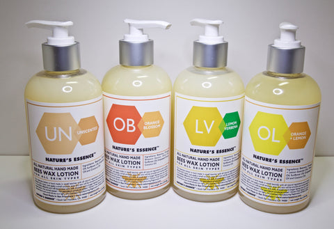 All Natural "One-For-All" Bees Wax Lotion