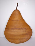 Teak Wood Food Plate - Pear
